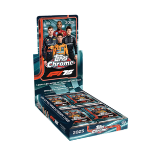 2025 Topps Chrome Formula 1 Hobby Box | Rookies, Autographs, 75th ...