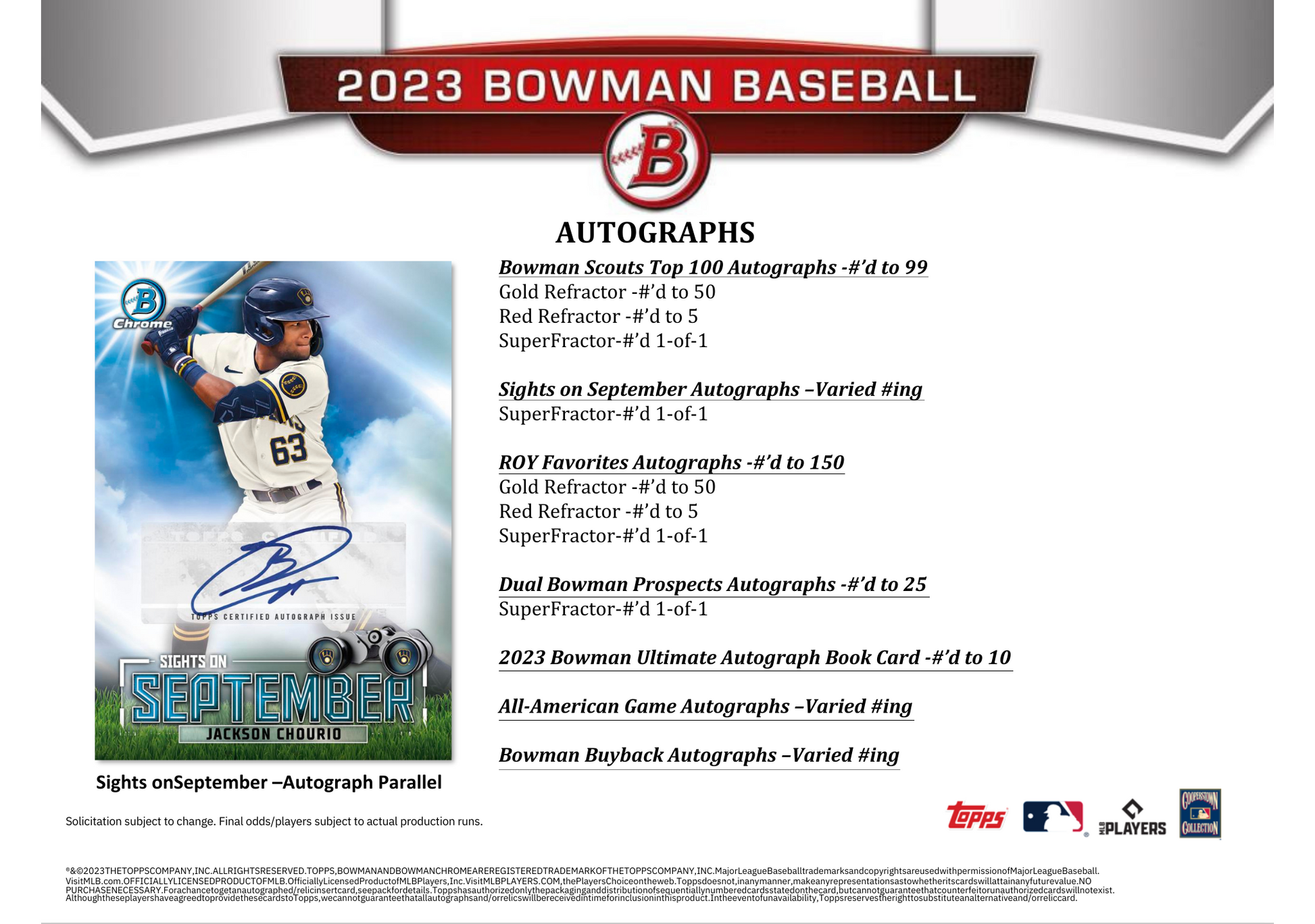 2023 Bowman Baseball HTA Jumbo – Collect Binghamton
