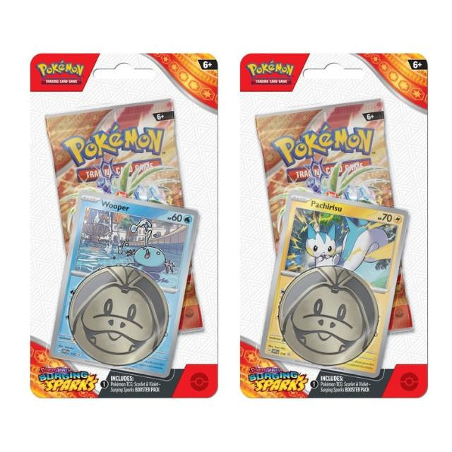 Pokémon Scarlet and Violet: Surging Sparks Checklane Blister