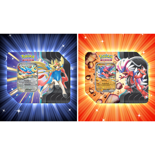 pokemon trading card games slashing legends tin randomly selected Pokémon TCG: – Zacian ex or Koraidon ex Top 10 Most Expensive Style:Tiana special
